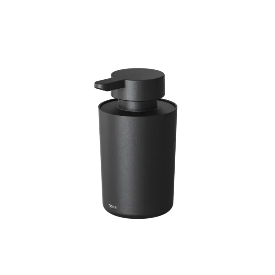 Tiger Orion zeepdispenser vrijstaand zwart 180 ml