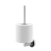 Tiger reserverolhouder Cooper RVS geborsteld / Zwart