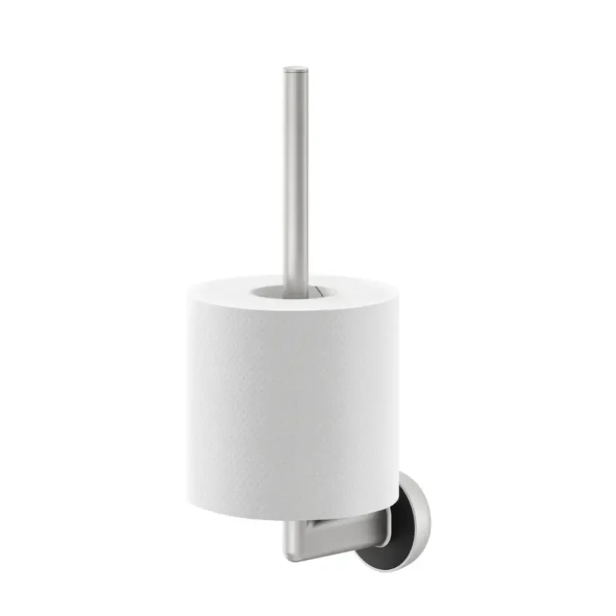 Tiger reserverolhouder Cooper RVS geborsteld / Zwart