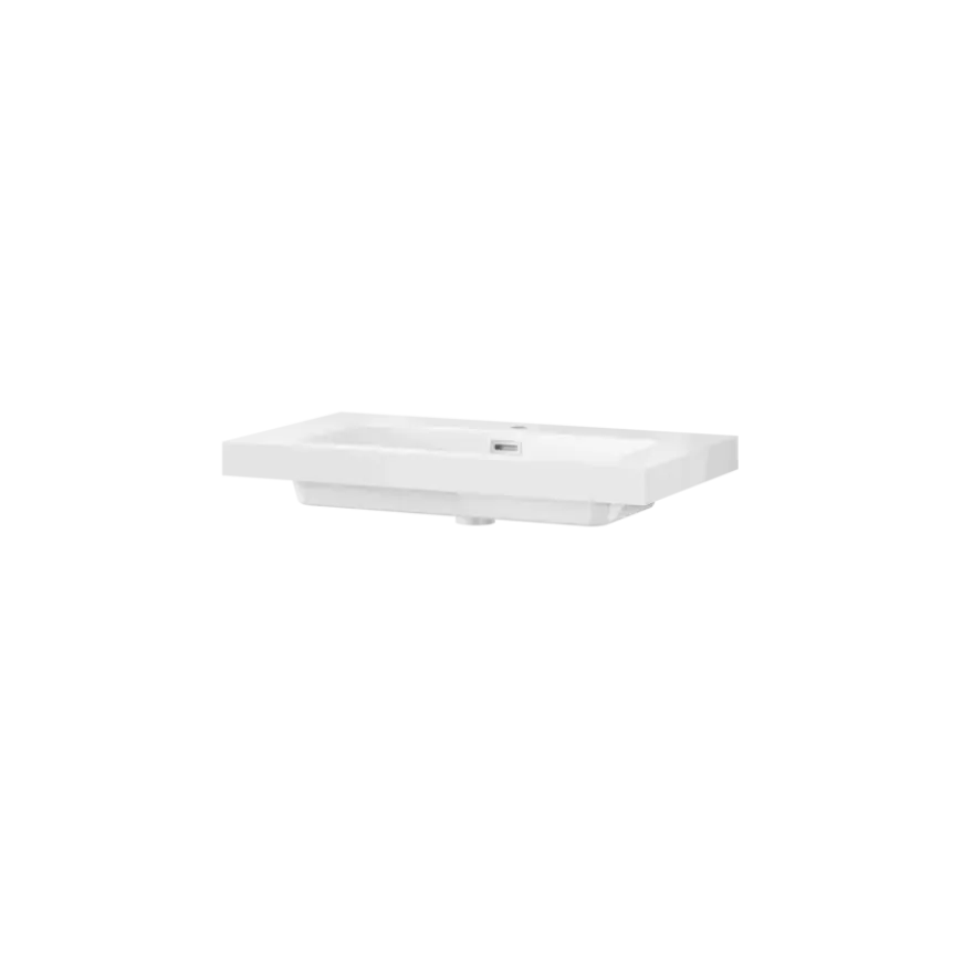Tiger T-Line Quadro opbouwwastafel 80 cm meubel wit