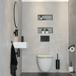 Tiger toiletborstelgarnituur Noon zwart