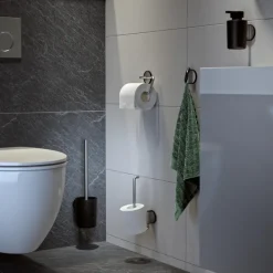 Tiger toiletborstelhouder Tune hangend RVS