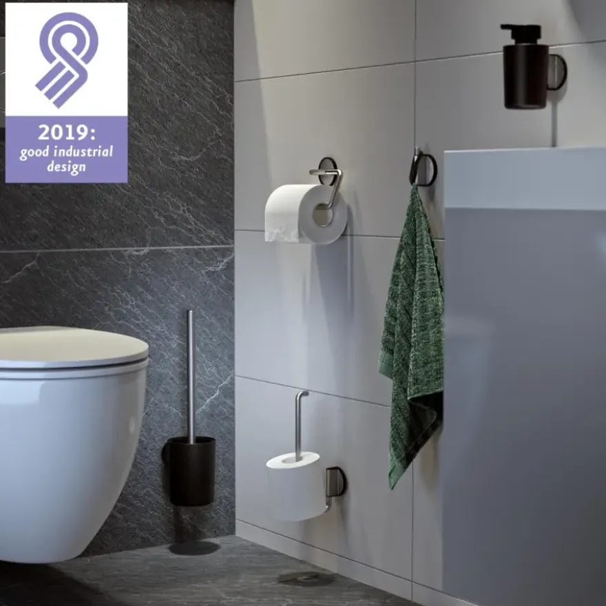 Tiger toiletborstelhouder Tune hangend RVS