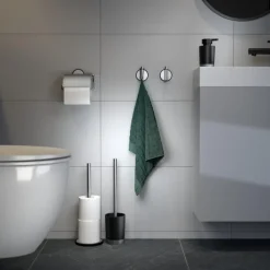 Tiger toiletborstelhouder Tune vrijstaand Inox
