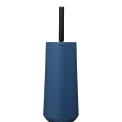 Tiger Toiletborstelhouder TESS met opbergfunctie vrijstaand en Swoop borstel flexibel blauw/zwart
