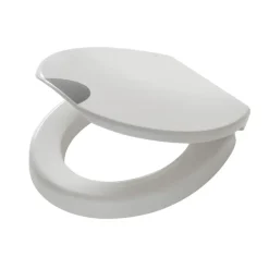 Tiger Toiletbril comfort care wit met deksel verhoogd