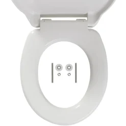 Tiger Toiletbril comfort care wit met deksel verhoogd