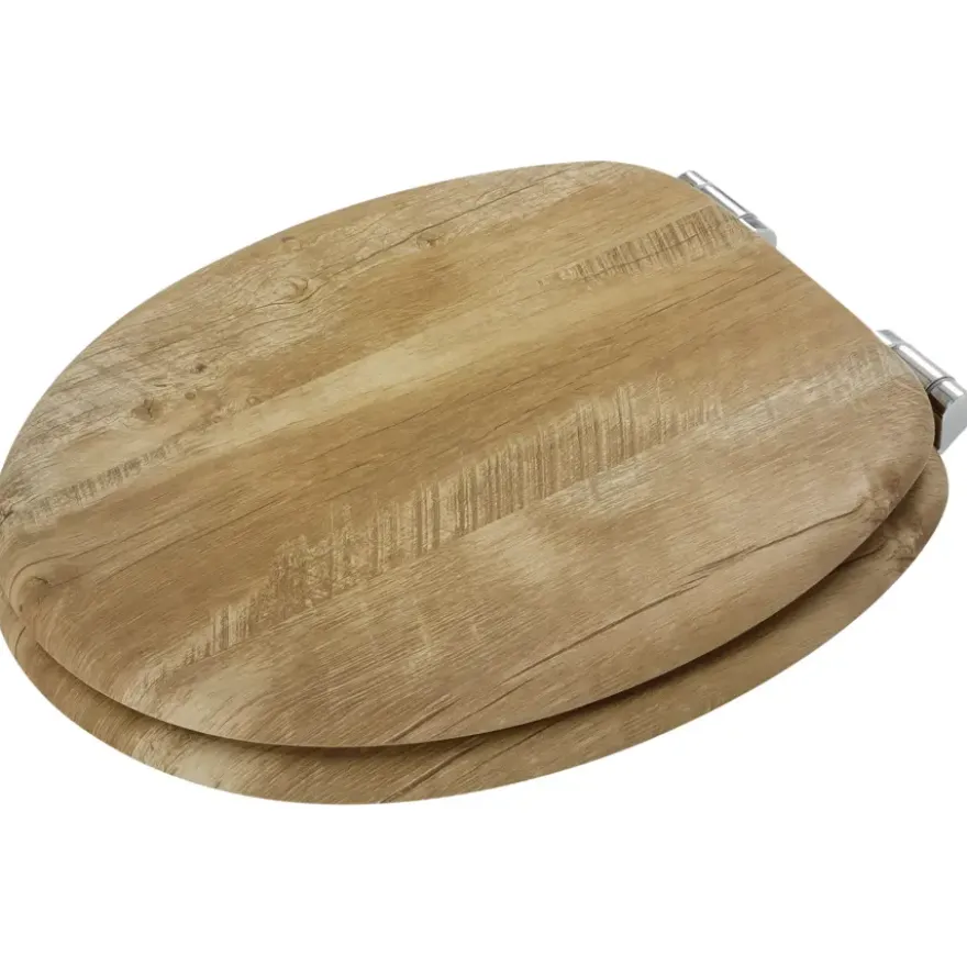 Tiger Toiletbril Hetta MDF Bruin met Softclose
