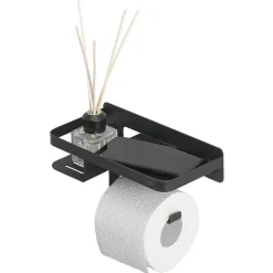Tiger toiletrolhouder Caddy Zwart