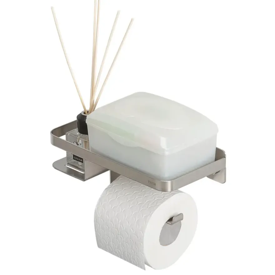 Tiger toiletrolhouder Caddy Rvs
