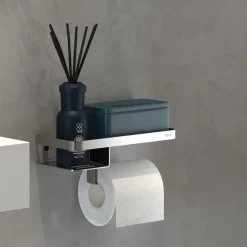 Tiger toiletrolhouder Caddy Rvs