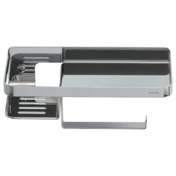 Tiger toiletrolhouder Caddy Chroom