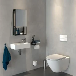 Tiger toiletrolhouder Caddy Chroom