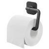 Tiger toiletrolhouder Carv zonder klep Zwart