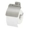 Tiger Toiletrolhouder Colar RVS met Klep