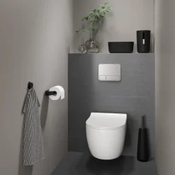 Tiger Toiletrolhouder TESS zwart