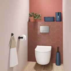Tiger Toiletrolhouder TESS zwart