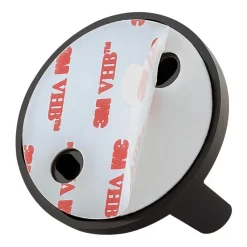 Tiger toiletrolhouder Tune met klep messing zwart