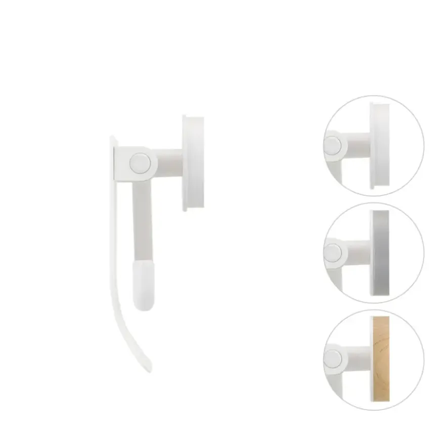 Tiger Toiletrolhouder Urban Wit met Klep