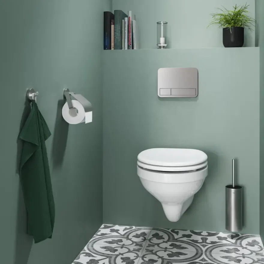 Tiger toiletzitting MDF Oregon wit