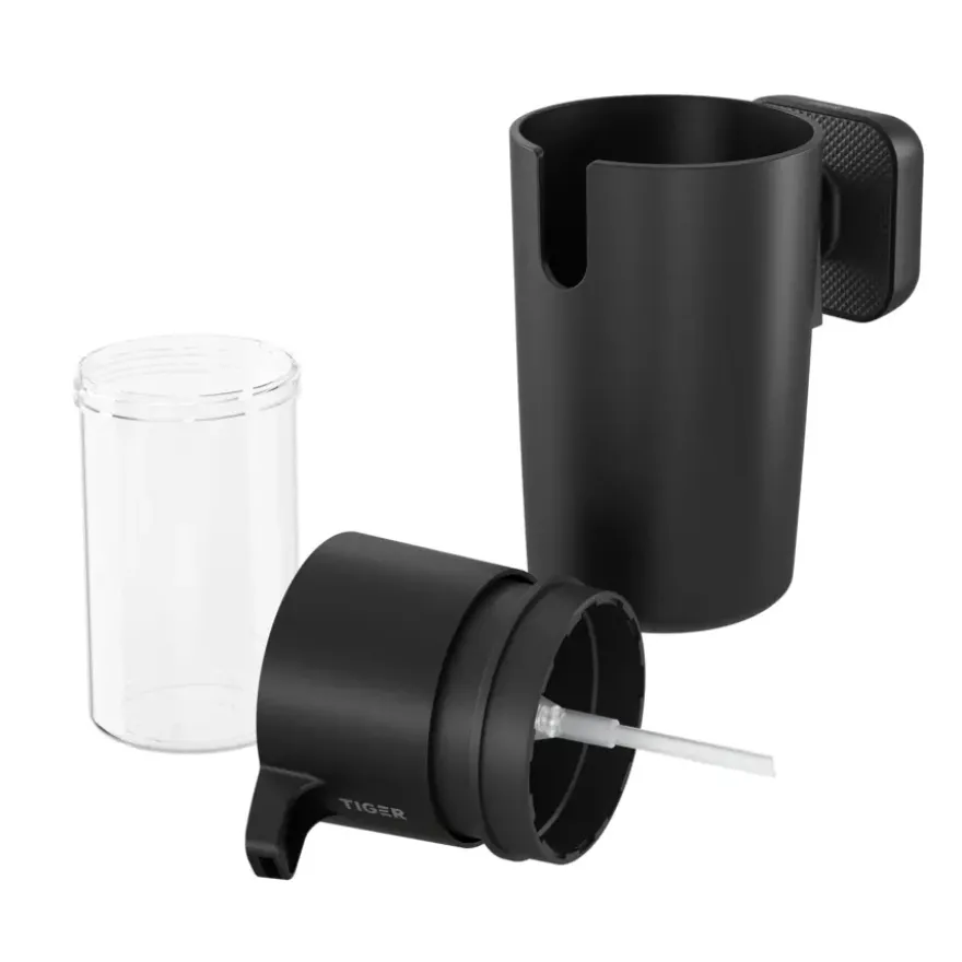Tiger zeepdispenser Carv 175 ml Zwart