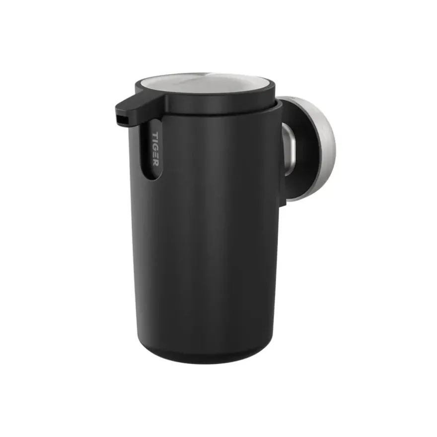 Tiger zeepdispenser Cooper 175 ml Zwart / RVS geborsteld