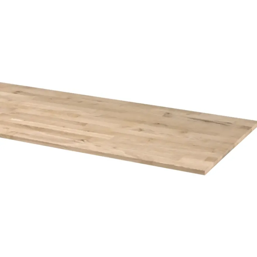 Timmerpaneel massief eiken 200x60 cm dikte 18 mm