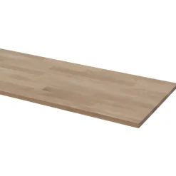 Timmerpaneel massief eiken 250x40 cm dikte 18 mm