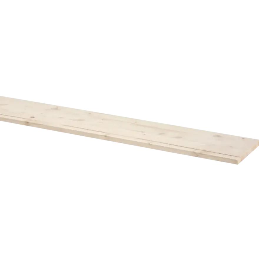 Timmerpaneel massief vuren 200x20 cm dikte 18 mm