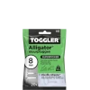 Toggler alligatorplug A8 8 mm 20 stuks