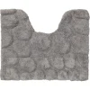 Toiletmat Pebbles 50x60cm grijs