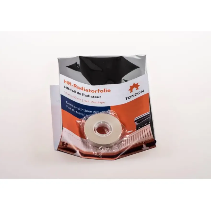 Tonzon radiatorfolie 7,5m bij 50cm