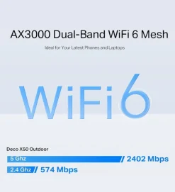 TP-Link Deco X50 Outdoor Mesh Wifi 6
