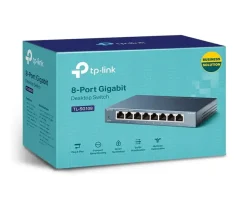 TP-Link 10/100/1000 Mbps Desktop switch met 8 aansluitingen TL-SG108