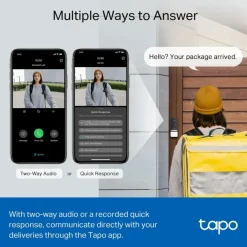 TP-Link Tapo D230S1 video deurbel met batterij