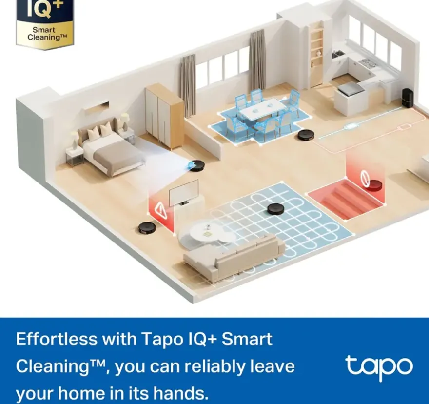 TP-Link Tapo robotstofzuiger RV30 Max