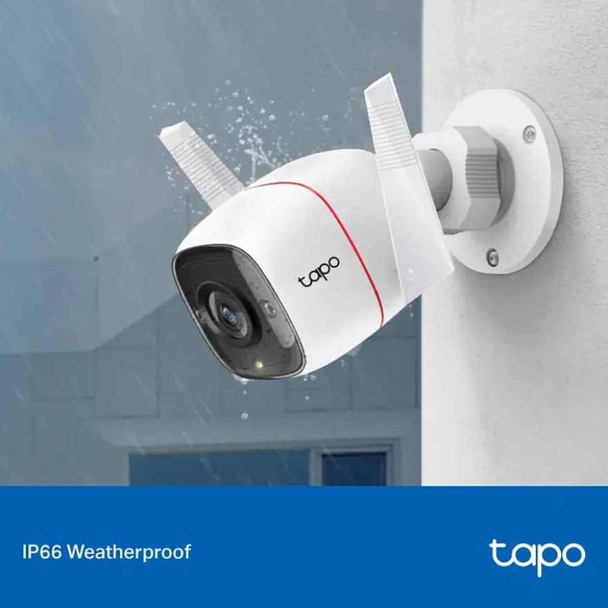 TP-Link Tapo TC65 beveiligingscamera voor buiten 3MP bedraad