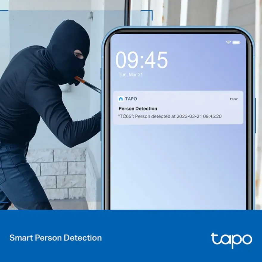 TP-Link Tapo TC65 beveiligingscamera voor buiten 3MP bedraad