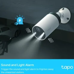 TP-Link Tapo TC420S1 beveiligingscamera voor buiten 2K QHD met batterij