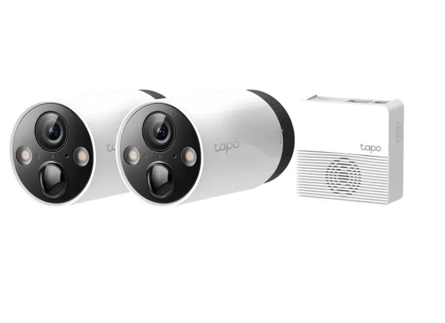 TP-Link Tapo TC420S2 2x beveiligingscamera's voor buiten 2.5K Ultra HD met batterij