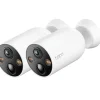 TP-Link Tapo TC425 2x beveiligingscamera's voor buiten 2K QHD met batterij
