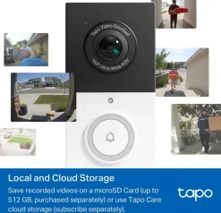 TP-Link Tapo video deurbel D210 2K