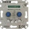 Tradim LED duo muurdimmer inclusief hotelschakeling 2494HH