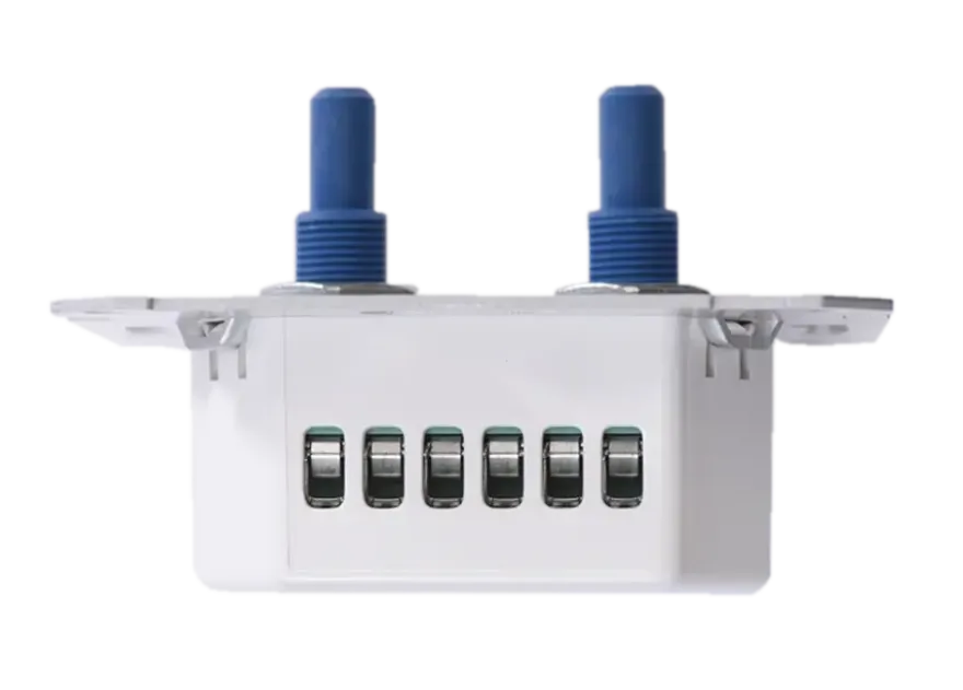 Tradim LED duo muurdimmer inclusief hotelschakeling 2494HH