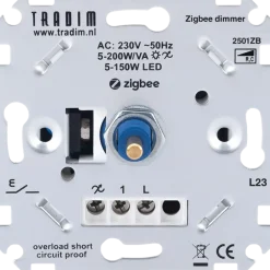 Tradim LED Smart muurdimmer Zigbee 5-200W