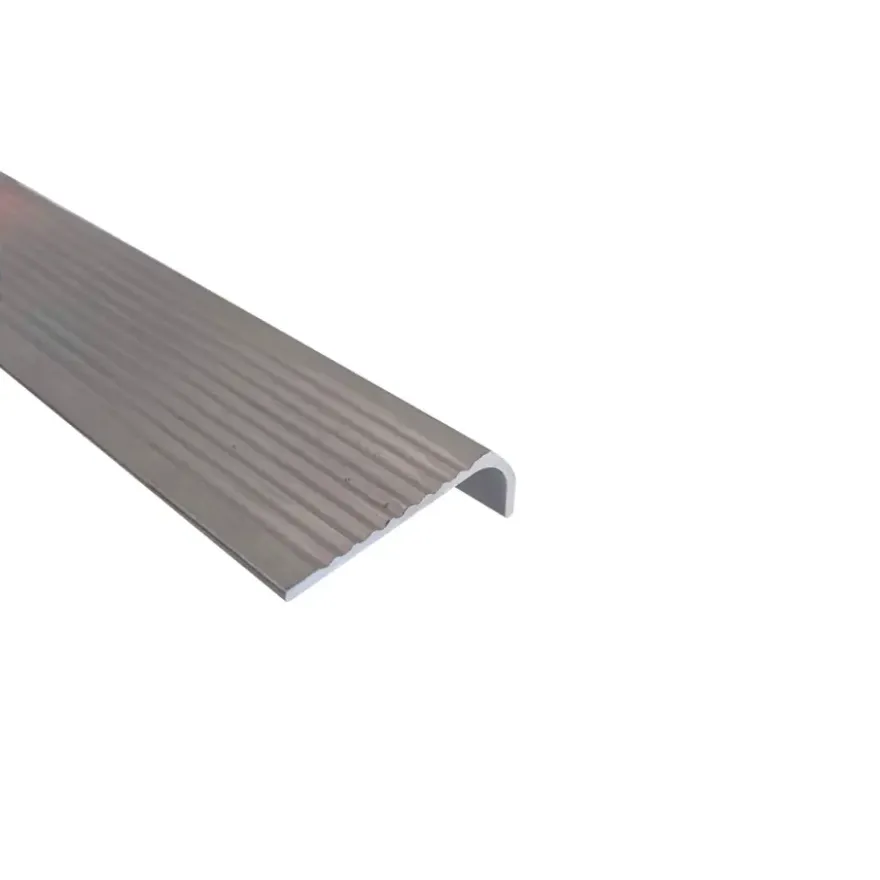 Trapkant aluminium titaan 40x6x1000x1.6mm