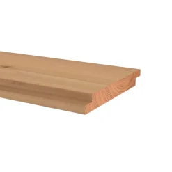 Tuinplank channelside thermisch gemodificeerd vurenhout 1,8 x 13,5 x 240 cm