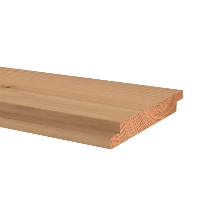 Tuinplank channelside thermisch gemodificeerd vurenhout 1,8 x 13,5 x 240 cm