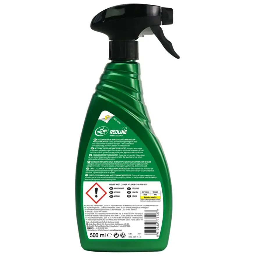 Turtle Wax All Wheel Cleaner 52854 GL Red Line 500ml