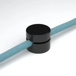Universele kabelklem zwart plastic 2pack